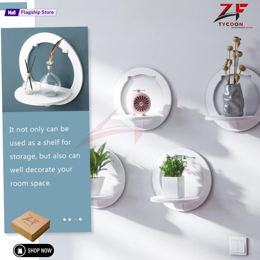 ZF Cat shape Wall Shelf, Wall Shelves, Wooden Wall Shelf For kids, girls, bed room, Laser cut floating Shelf White/Brown/Black